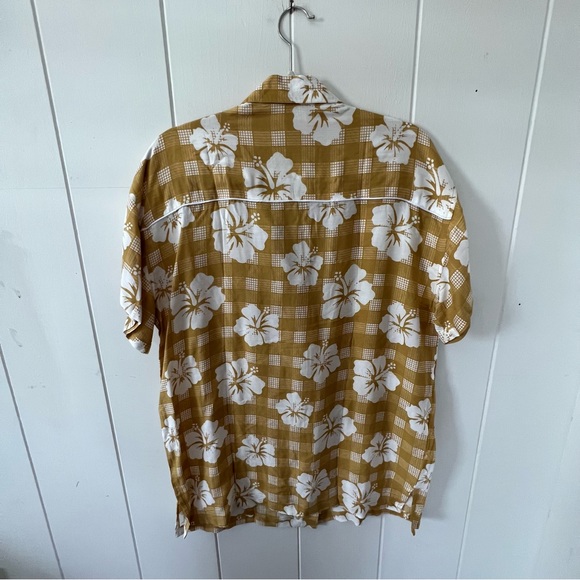 ❌SOLD❌ 🎉BNWOT 💛#BENOA HOLO HOLO ALOHA SHIRT DRESS in HONEY PALAKA💛# - Picture 9 of 12